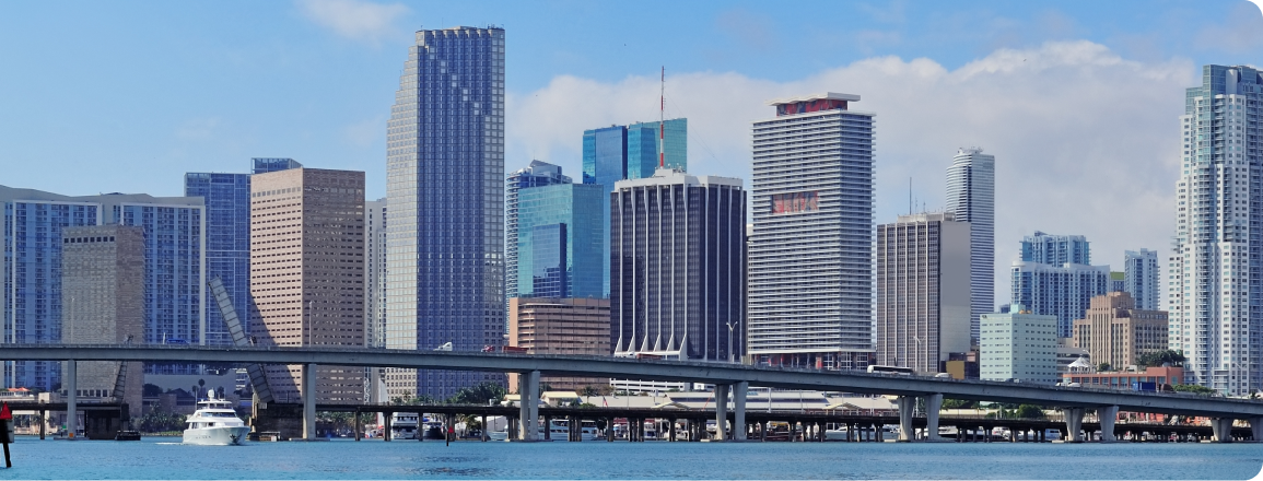 Miami office location map
