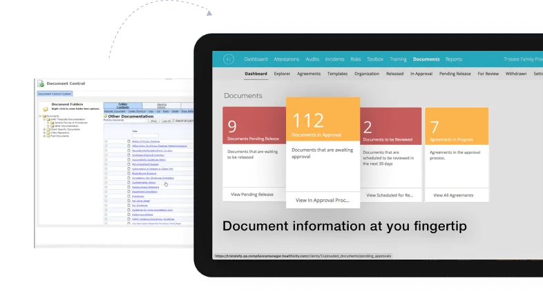 Healthicity: A whole new document control center